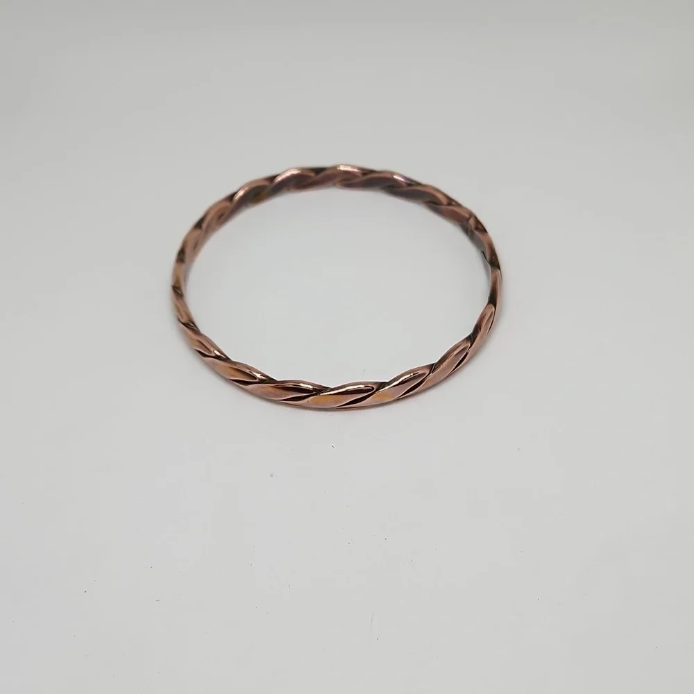 Copper Bangle Bracelet